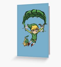 Tarjeta de felicitación Legend Of Zelda - Volando lejos