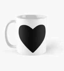Black Heart Mug