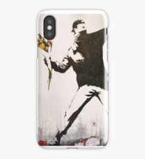 Banksy - Art Attack iPhone Case