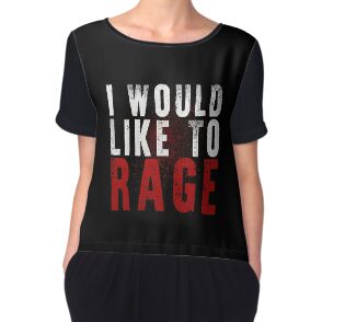 rage t shirt womens