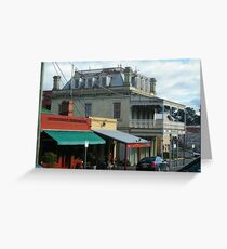 Streetscape, Castlemaine VIC Greeting Card