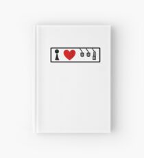 I Love Driving Manuals (Large) Hardcover Journal