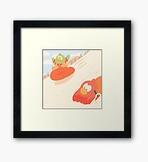 zoom!!!! Framed Print