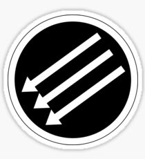 AntiFa Anti Fascist Sticker Sticker