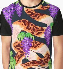Wisteria ball python Graphic T-Shirt