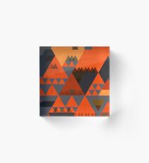 Indian Summer Acrylic Block