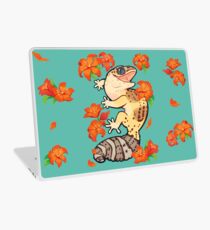 Fire lily gecko Laptop Skin
