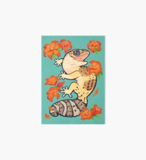 Fire lily gecko Art Board