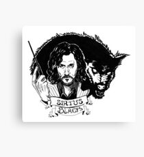 Sirius Black: Padfoot Canvas Print
