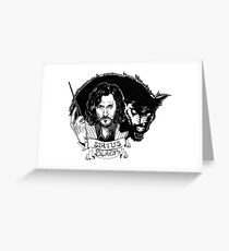 Sirius Black: Padfoot Greeting Card