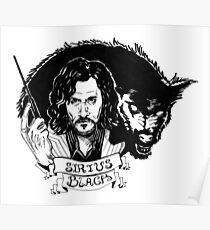 Sirius Black: Padfoot Poster