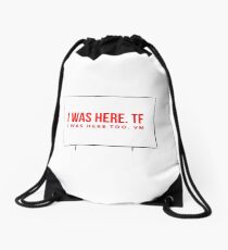 ATBP Wander series: The Pendleton Pike Drive-in Movie screen Drawstring Bag