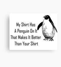 penguin Canvas Print