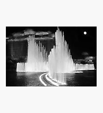 Flowing Fountains Photographic Print