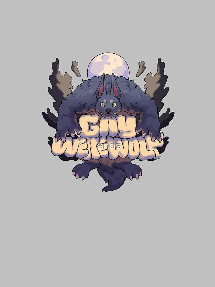 Adult werewolf gay art