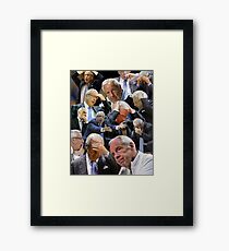 Roy is very disappointed. Framed Print
