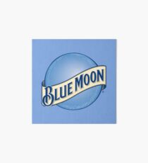 Blue Moon Beer Art Board