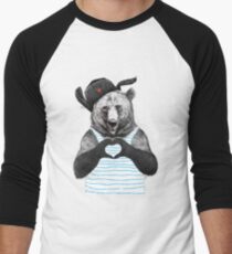 from Russia with love Men's Baseball ¾ T-Shirt