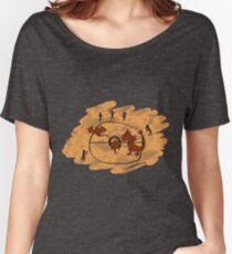 Rupestrian Pokemon Battle V.1 Women's Relaxed Fit T-Shirt