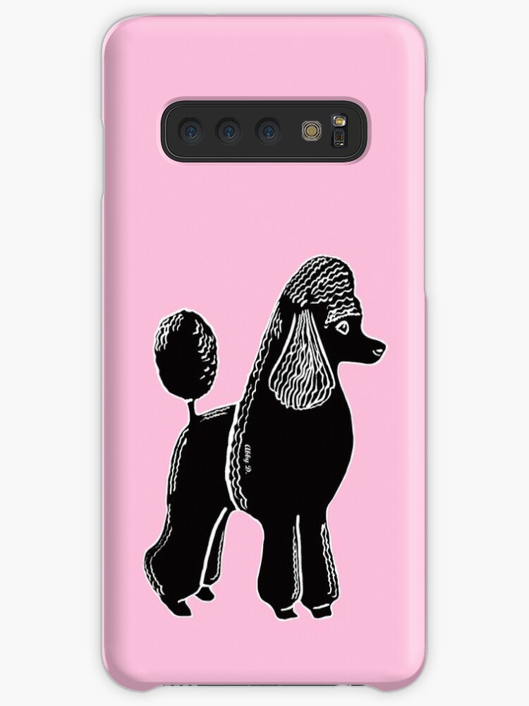 Luxury Pearl and Abalone Poodle Samsung S10 Case