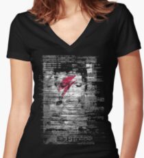 Untitled Women's Fitted V-Neck T-Shirt