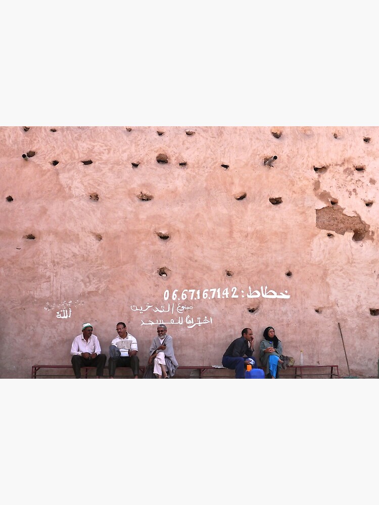 the wall of the medina by handheld-films