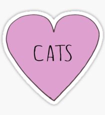 CAT LOVE Sticker