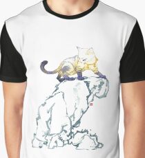 Chinese Tian Gou, a Heavenly Cat Graphic T-Shirt