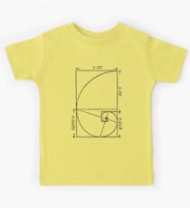 The Golden Spiral Kids Tee