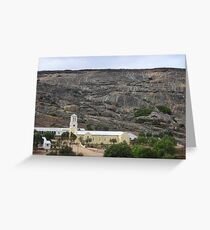 Mission at Rietpoort Northern Cape Greeting Card