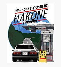Hakone Toyota AE86 Trueno Photographic Print
