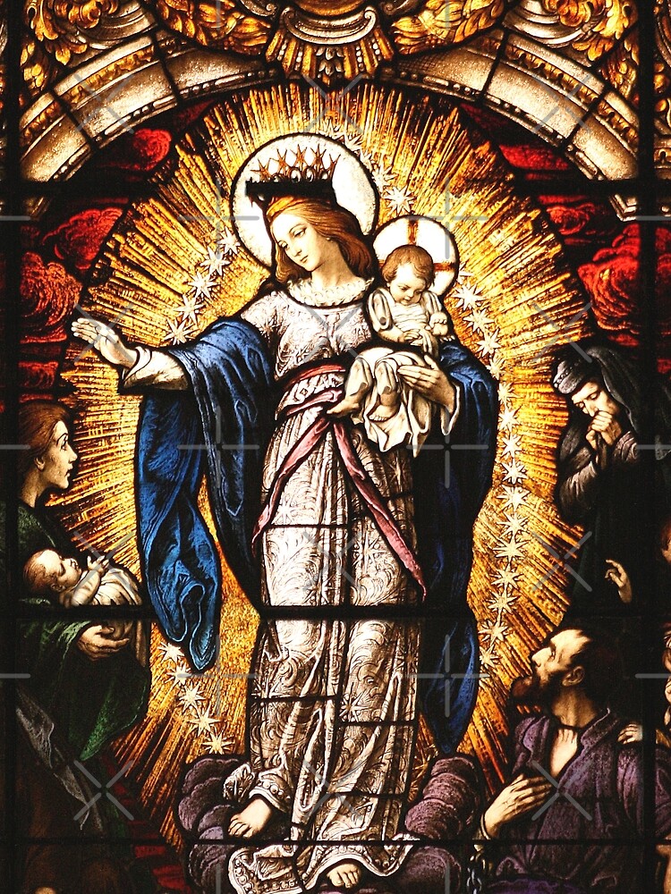 The Virgin Mary by monsterplanet