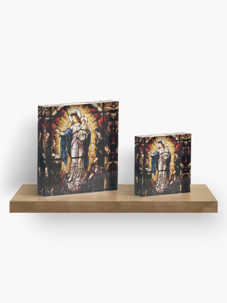 Alternate view of The Virgin Mary Acrylic Block