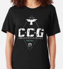 Commission of Counter Ghoul Slim Fit T-Shirt