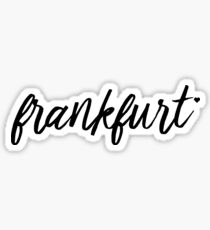 frankfurt Sticker