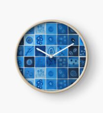 Blaues Virus Uhr