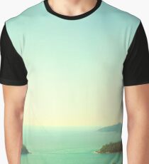 Ocean landscape Graphic T-Shirt