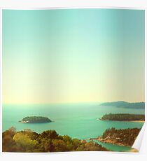 Ocean landscape Poster
