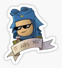 Olena Tyrell - It was me Sticker