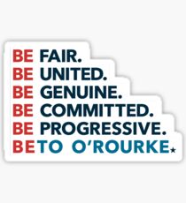 Beto O'Rouke Sticker