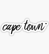 cape town Sticker