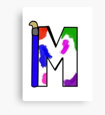 Moose Kicks Second Logo Canvas Print
