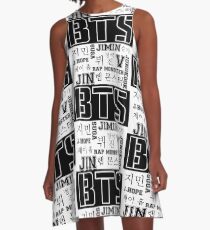 BTS! A-Linien Kleid