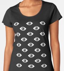 Eyes Wide Open - on Black Women's Premium T-Shirt