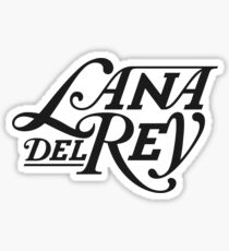 Lana Del Rey Logo Sticker