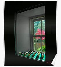 The Red Mill Thru the Window Poster