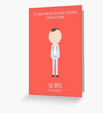 Minimalist Lil' Bits Greeting Card