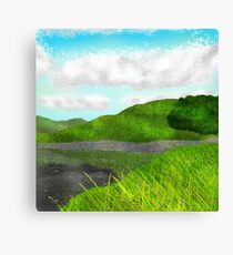 A breath of fresh air Canvas Print