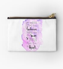 You are braver than you believe Studio Pouch