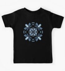 Metallic Leaves Mandala Kids Tee